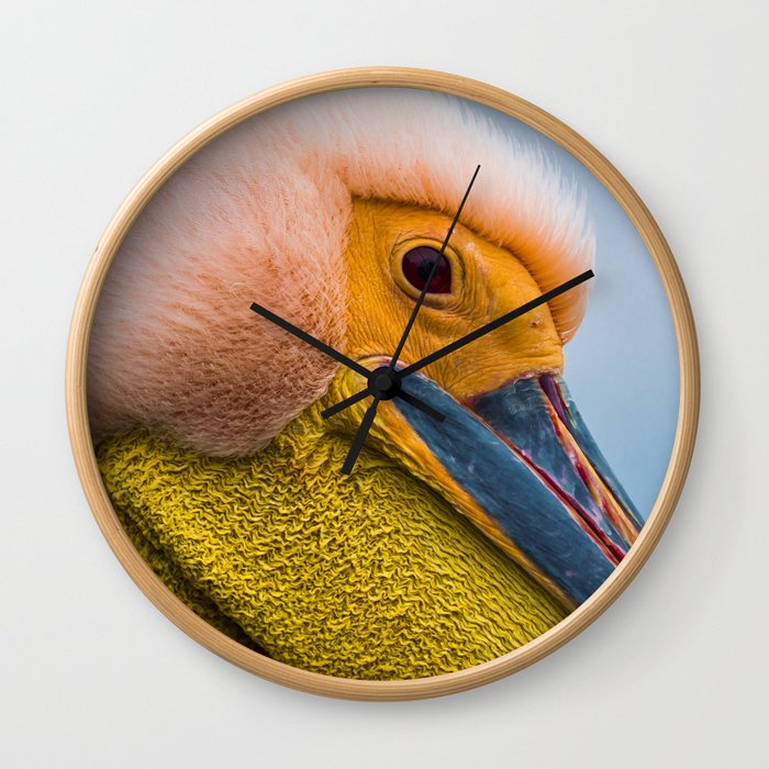 Pelican colorful Wall Clock