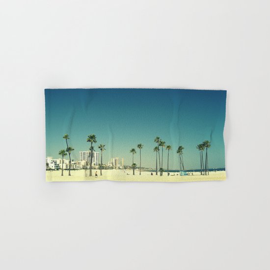 Summer Beach Blue Hand & Bath Towel
