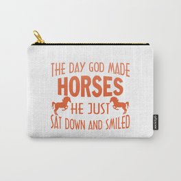 GOD MADE HORSES Carry-All Pouch