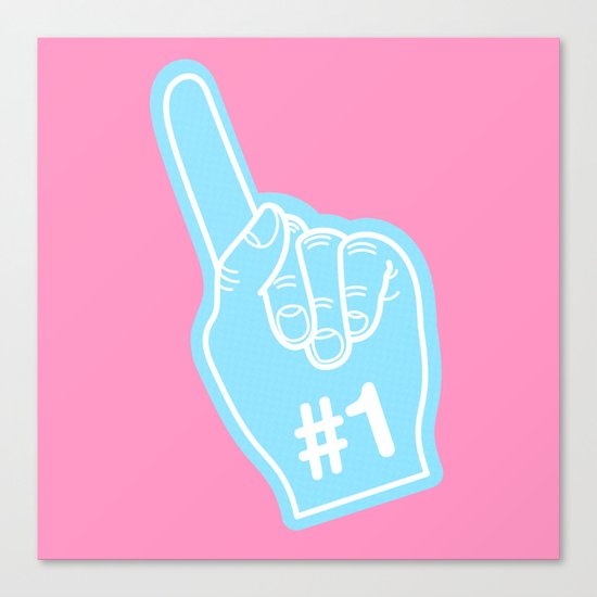 We're #1 Canvas Print