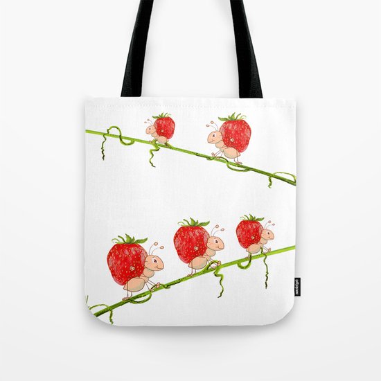 Strawberry Tote Bag