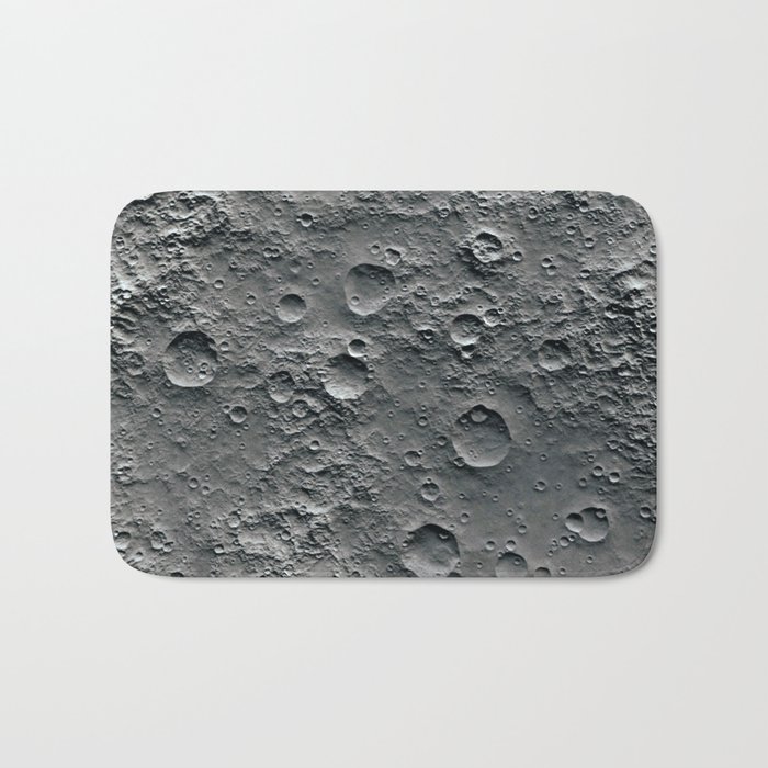 Moon Surface Bath Mat