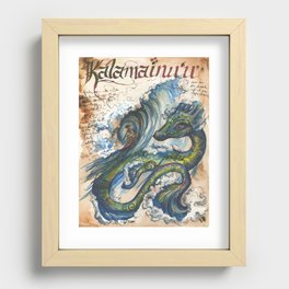 Kalamainu'u Hawaiian Dragon from the Field Guide to Dragons Recessed Framed Print