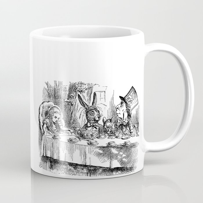 Mad Hatter Tea Party Allice in Wonderland 11oz Ceramic Mug