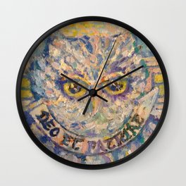 The Owl Wall Clock