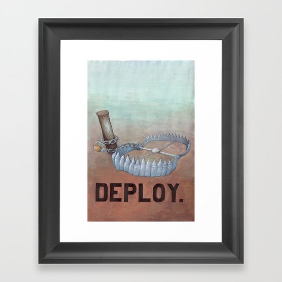 deploy Framed Art Print