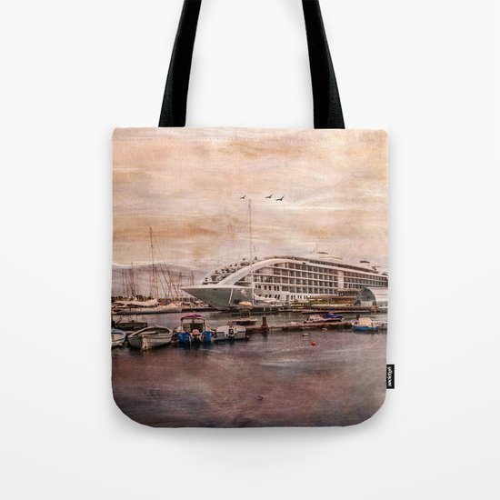 Sunborn Yacht Hotel, Gibraltar Tote Bag