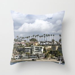 CoronaDelMar Throw Pillow