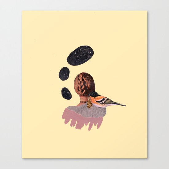 all at once, disappeared Canvas Print