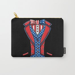 Uncle Sam Costume 4th Of July Carry-All Pouch | 4Thofjulygift, 4Thofjuly, Graphicdesign, 4Thofjulyparty, Patrioticamerican, 4Thofjulyparade, Fourthofjuly, Americanflagcolors, Americanflag, Happy4Thofjuly 