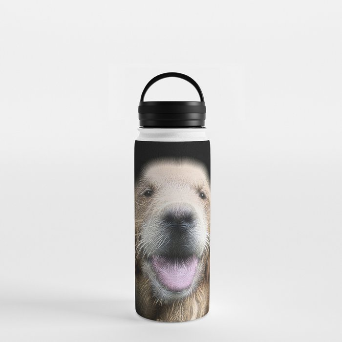 Spiked Labrador Retriever Water Bottle