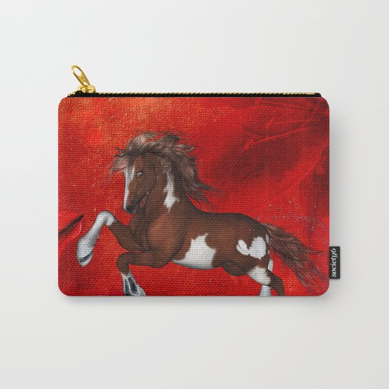 Beautiful wild horse Carry-All Pouch