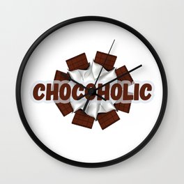 Chocoholic Wall Clock