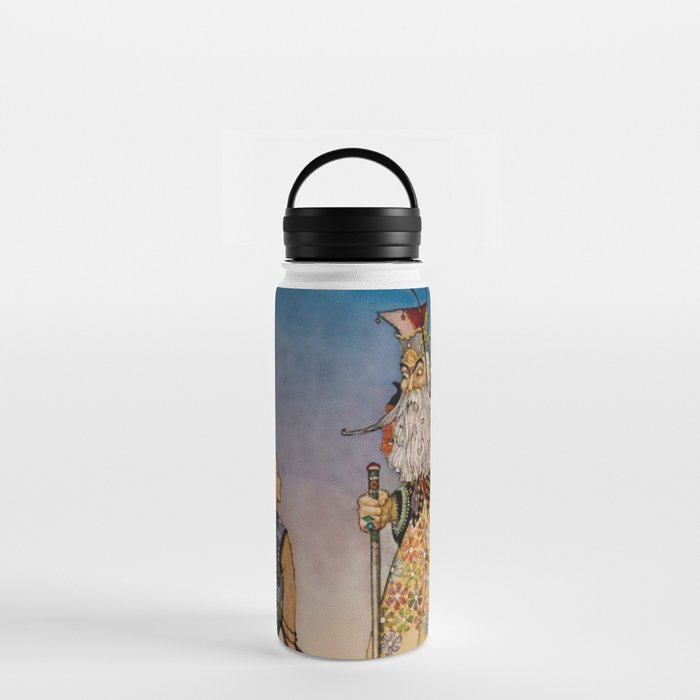 Aladdin and the Seer” by Thomas Mackenzie Water Bottle by Patricia