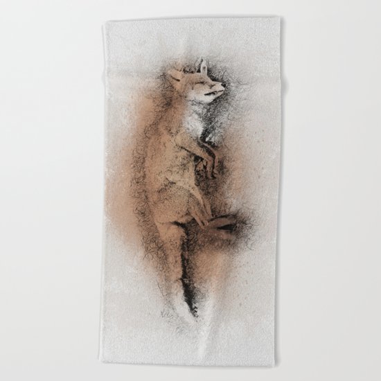 The Sleeping Beauty Beach Towel