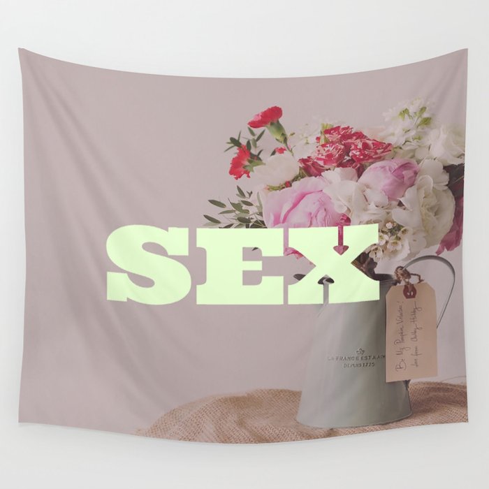 Sex shop tapestry society6
