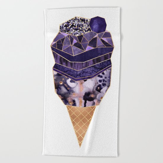 Ice Cream 1 Beach Towel