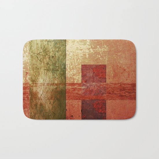 Converge, Abstract Grunge Art Bath Mat