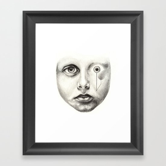 Never been here, how about you? Framed Art Print