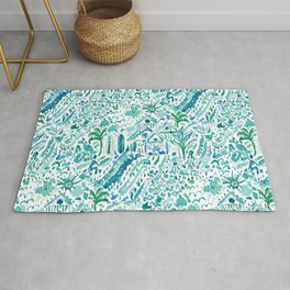 IDEAL BEACH HOUSE Santa Cruz Toile Rug
