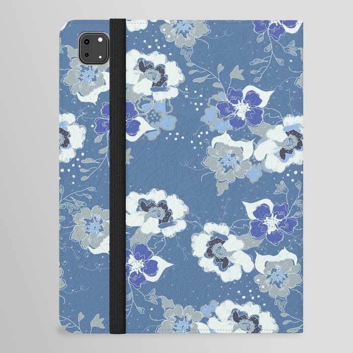 romantic floral iPad Folio Case