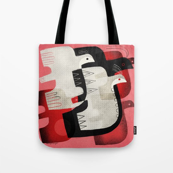 FLOCK FLIGHT Tote Bag