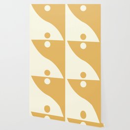 Yin Yang Yellow Wallpaper
