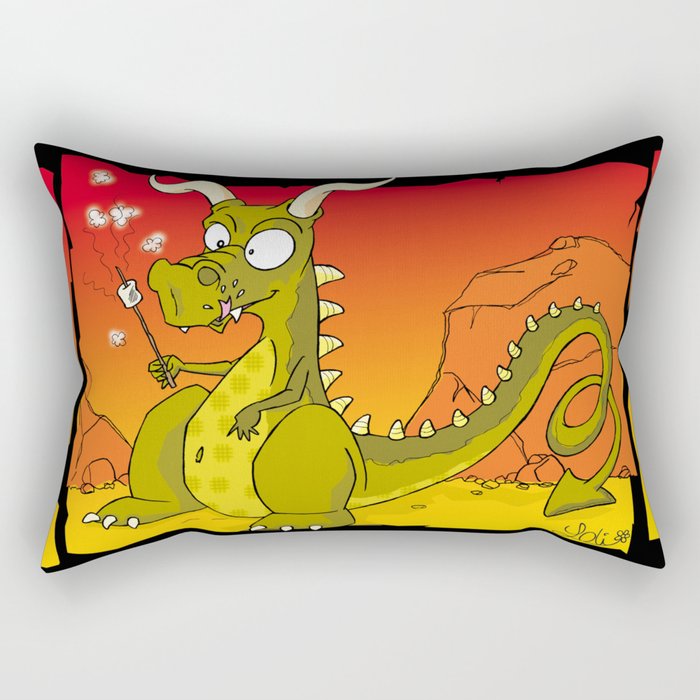 Dragon Rectangular Pillow