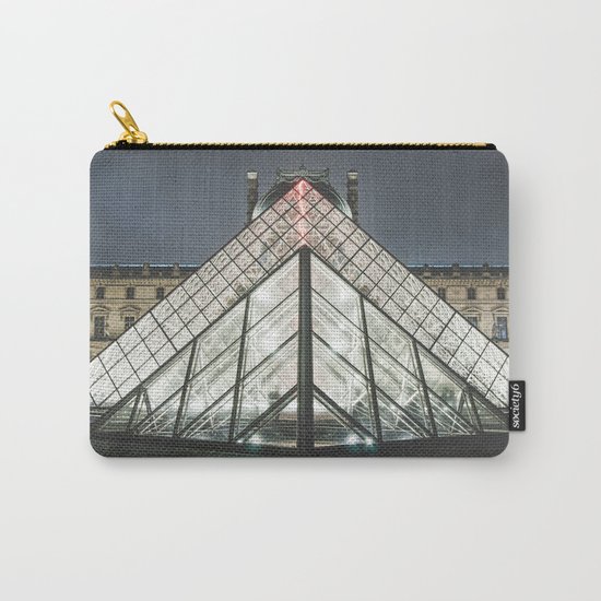 Paris pyramide Louvre 2 Carry-All Pouch