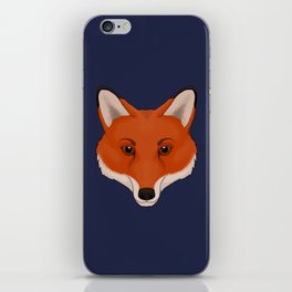 Red Fox iPhone Skin