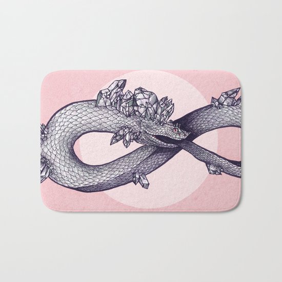 Diamonds Are Forever Bath Mat