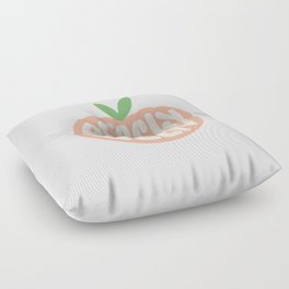 Peachy Keen Floor Pillow
