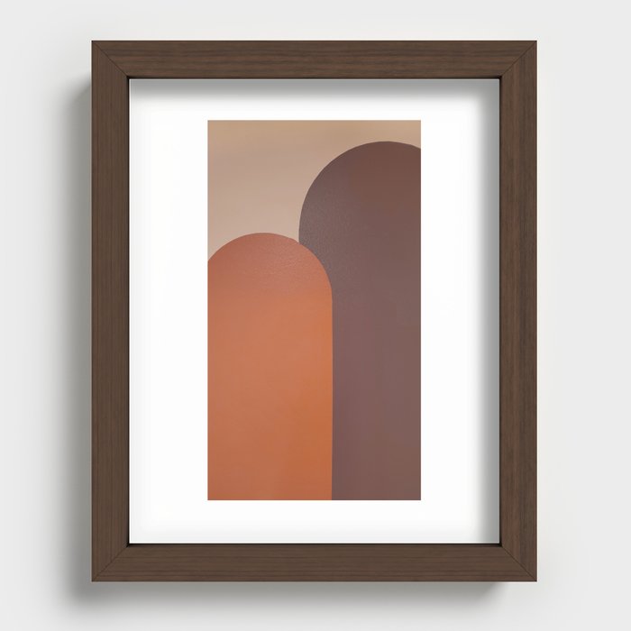 the chocolate bar Recessed Framed Print