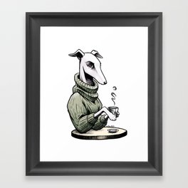 Earl Greyhound Tea Framed Art Print