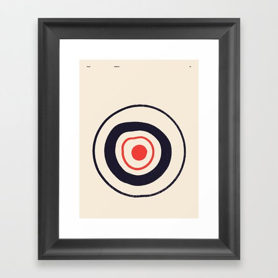 SOLAR PRIMITIVE 001 Framed Art Print