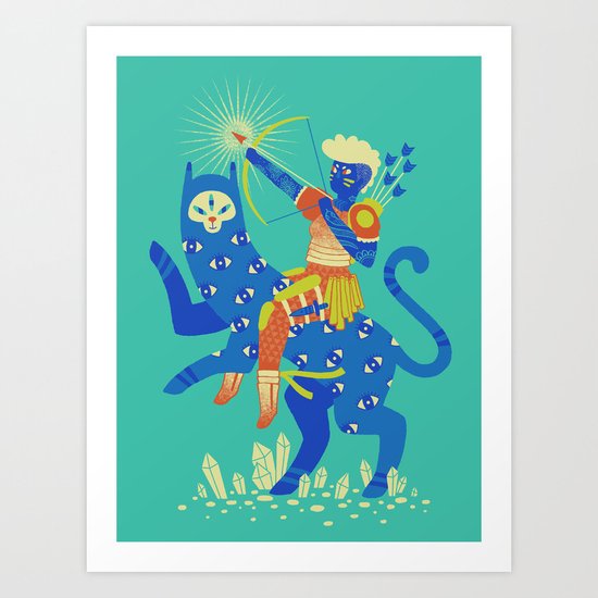 The Warrior Art Print