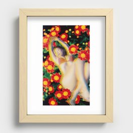 Flower Girl Recessed Framed Print