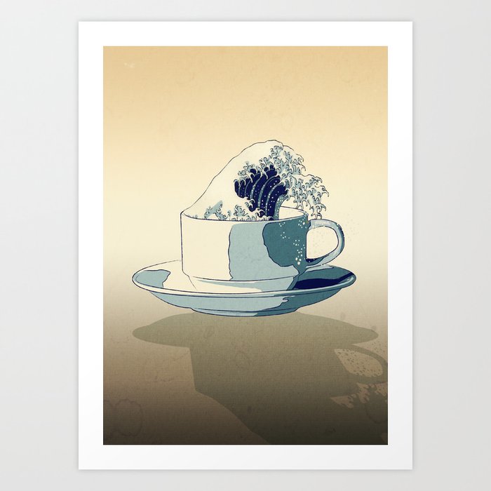 Storm In A Teacup Art Print