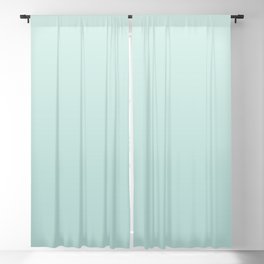 Mint Gradient  Blackout Curtain