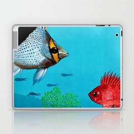 Butterfly & Bigeye fishes Laptop & iPad Skin