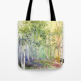 4 season watercolor collection - spring Tote Bag