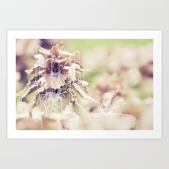 the fountain 2 Art Print