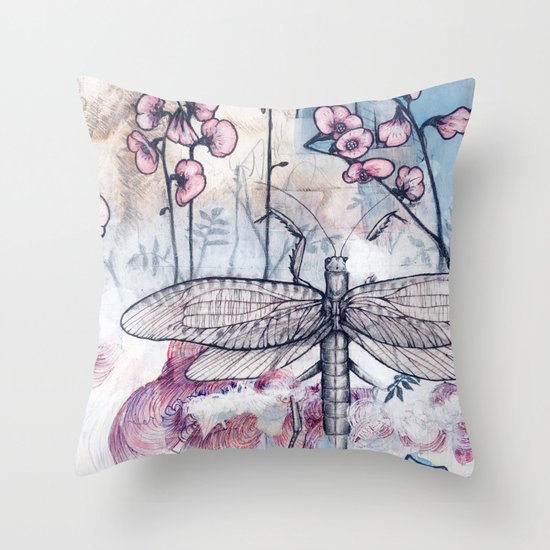 The Tea Migration Throw Pillow