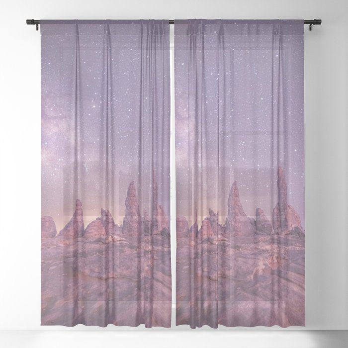 Arizona Desert Sheer Curtain