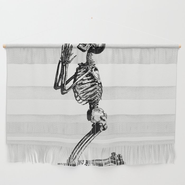 Praying Skeleton Wall Hanging