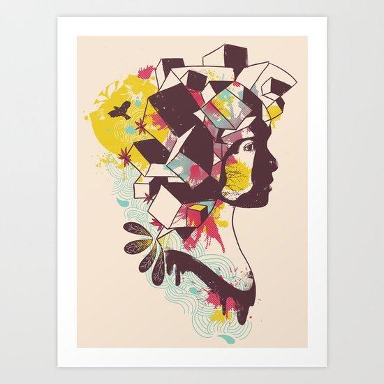 Overcrowded Memory Art Print