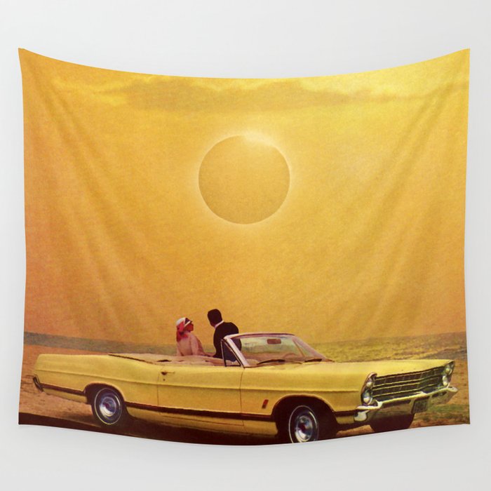Yellow Fever View Wall Tapestry