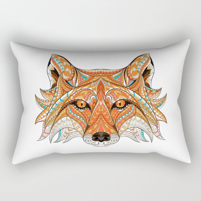 Fox Design Rectangular Pillow