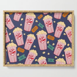 Popcorn and Movie Night Serving Tray