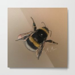 Bees Are Everything Metal Print